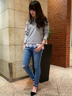 INGNI（イング）さん（レディース・161cm）の冬コーディネート