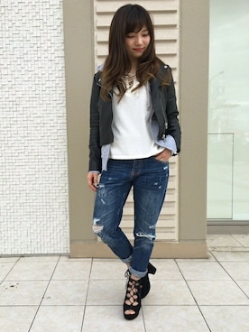 INGNI（イング）さん（レディース・158cm）の冬コーディネート