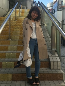 INGNI（イング）さん（レディース・155cm）の冬コーディネート