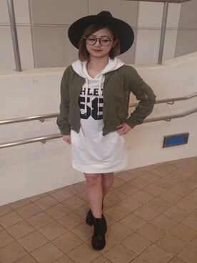 INGNI（イング）さん（レディース・151cm）の春コーディネート