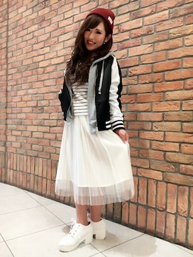 INGNI（イング）さん（レディース・149cm）の春コーディネート