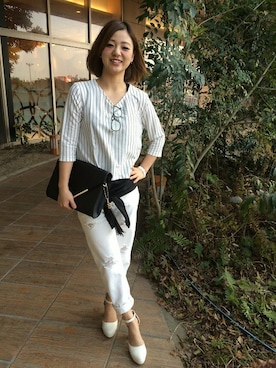 INGNI（イング）さん（レディース・151cm）の春コーディネート