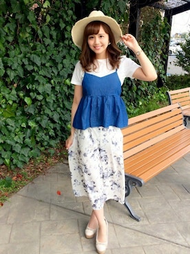 INGNI（イング）さん（レディース・161cm）の春コーディネート