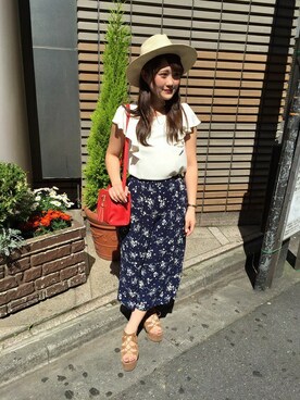 INGNI（イング）さん（レディース・151cm）の春コーディネート