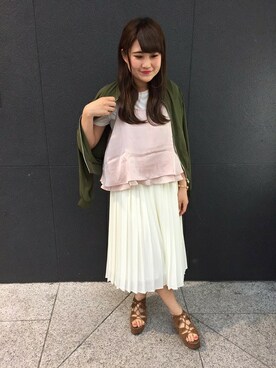 INGNI（イング）さん（レディース・156cm）の春コーディネート