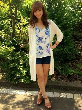 INGNI（イング）さん（レディース・164cm）の夏コーディネート
