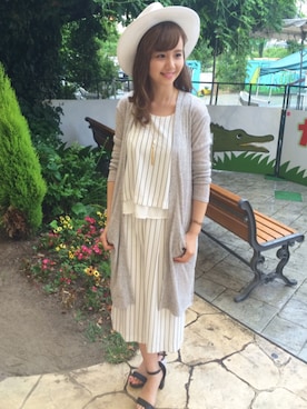 「INGNI（イング）のアイテム（つなぎ/オールインワン）」を使った、INGNI（イング）さん（レディース・161cm）の夏コーディネート