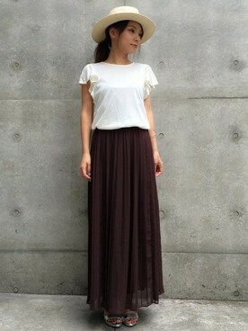 INGNI（イング）さん（レディース・154cm）の夏コーディネート