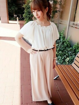 INGNI（イング）さん（レディース・151cm）の夏コーディネート