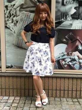 INGNI(イング)さん(レディース・152cm)の夏コーディネート