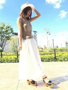 INGNI（イング）さん（レディース・165cm）の夏コーディネート