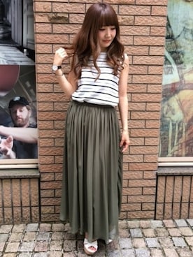 INGNI(イング)さん(レディース・151cm)の夏コーディネート