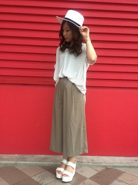 INGNI（イング）さん（レディース・155cm）の夏コーディネート