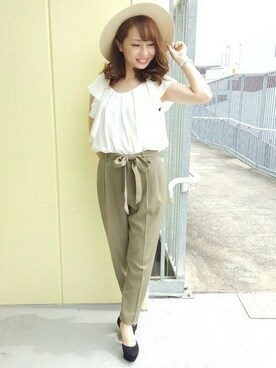 INGNI（イング）さん（レディース・151cm）の夏コーディネート