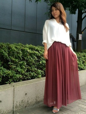 INGNI（イング）さん（レディース・154cm）の夏コーディネート