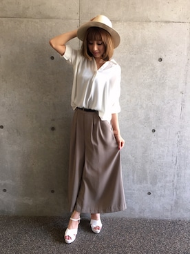 INGNI（イング）さん（レディース・164cm）の夏コーディネート