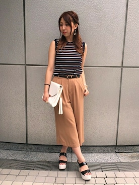 INGNI(イング)さん(レディース・160cm)の夏コーディネート