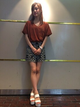 INGNI（イング）さん（レディース・153cm）の夏コーディネート