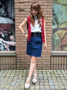 INGNI（イング）さん（レディース・151cm）の夏コーディネート