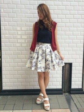 INGNI(イング)さん(レディース・160cm)の夏コーディネート