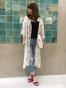 INGNI（イング）さん（レディース・158cm）の夏コーディネート