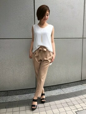 「INGIN」｜INGNI（イング）さん（レディース・155cm）の夏コーディネート