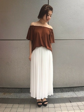 INGNI（イング）さん（レディース・155cm）の夏コーディネート