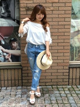 INGNI（イング）さん（レディース・151cm）の夏コーディネート