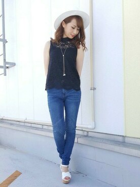 INGNI(イング)さん(レディース・151cm)の夏コーディネート