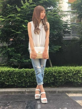 INGNI（イング）さん（レディース・165cm）の夏コーディネート