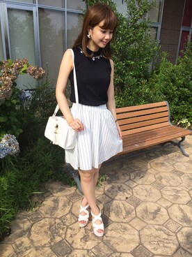INGNI(イング)さん(レディース・161cm)の夏コーディネート