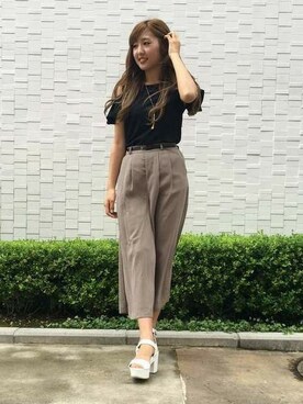 INGNI(イング)さん(レディース・165cm)の夏コーディネート