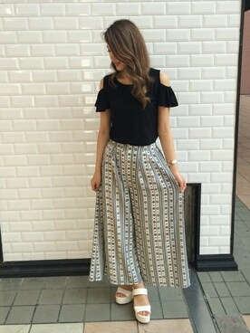 INGNI(イング)さん(レディース・160cm)の夏コーディネート