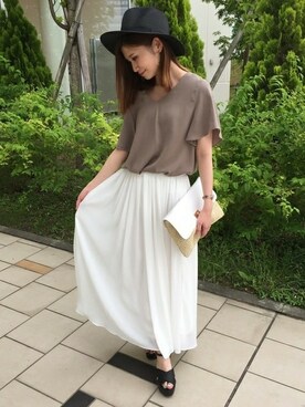 INGNI（イング）さん（レディース・157cm）の夏コーディネート