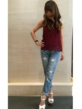 INGNI（イング）さん（レディース・151cm）の夏コーディネート