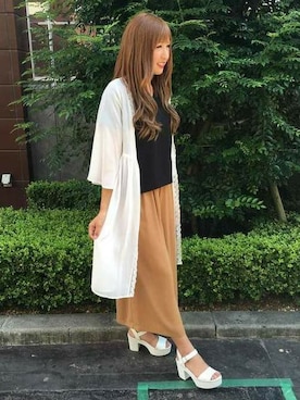 INGNI（イング）さん（レディース・165cm）の夏コーディネート