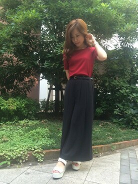 INGNI（イング）さん（レディース・155cm）の夏コーディネート