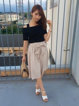 INGNI（イング）さん（レディース・151cm）の夏コーディネート