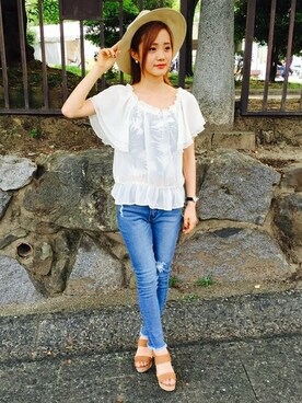 INGNI（イング）さん（レディース・153cm）の夏コーディネート