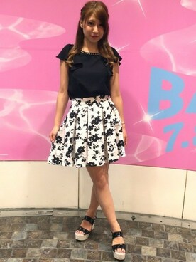 INGNI（イング）さん（レディース・160cm）の夏コーディネート