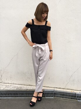 INGNI（イング）さん（レディース・164cm）の夏コーディネート