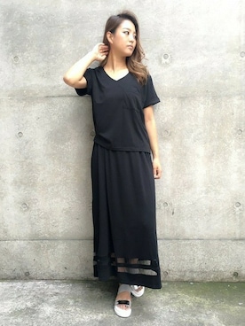 INGNI（イング）さん（レディース・160cm）の夏コーディネート