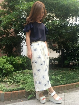 INGNI（イング）さん（レディース・155cm）の夏コーディネート