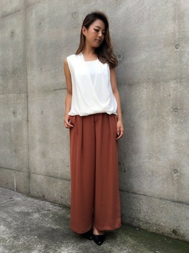 INGNI（イング）さん（レディース・160cm）の夏コーディネート