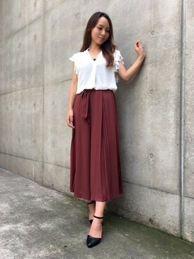 INGNI（イング）さん（レディース・154cm）の夏コーディネート