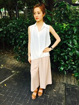 INGNI（イング）さん（レディース・153cm）の夏コーディネート