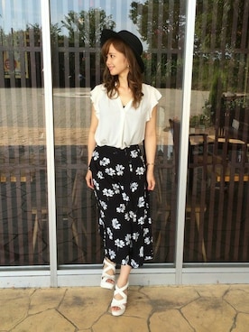 INGNI（イング）さん（レディース・161cm）の夏コーディネート