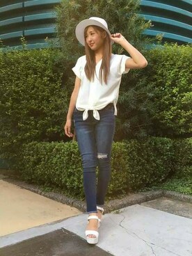 INGNI（イング）さん（レディース・165cm）の夏コーディネート