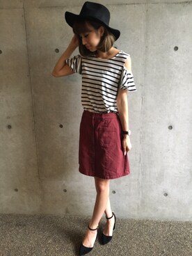 INGNI（イング）さん（レディース・164cm）の夏コーディネート