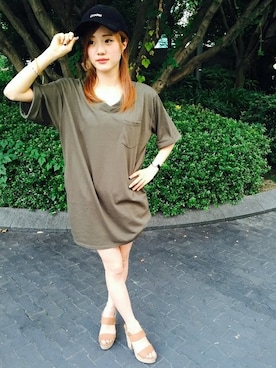 INGNI（イング）さん（レディース・153cm）の夏コーディネート